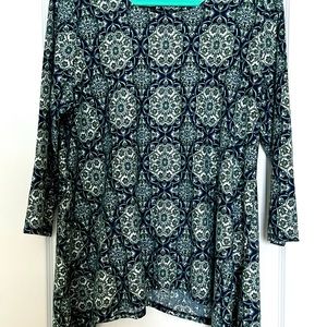 Tunic Top with Strappy back detail